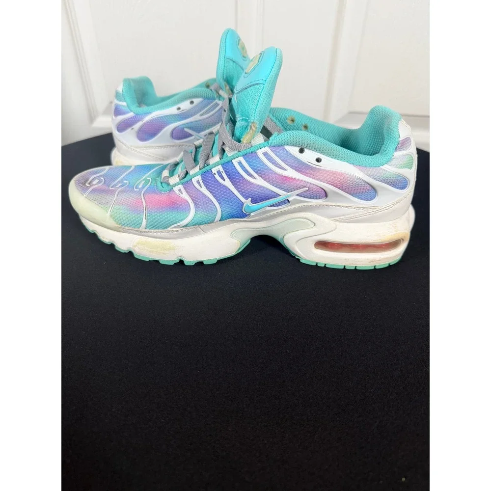 Nike Air Max Plus TN GS Teal Purple Pink Gradient BV1239-100 Kids Size 6.5Y